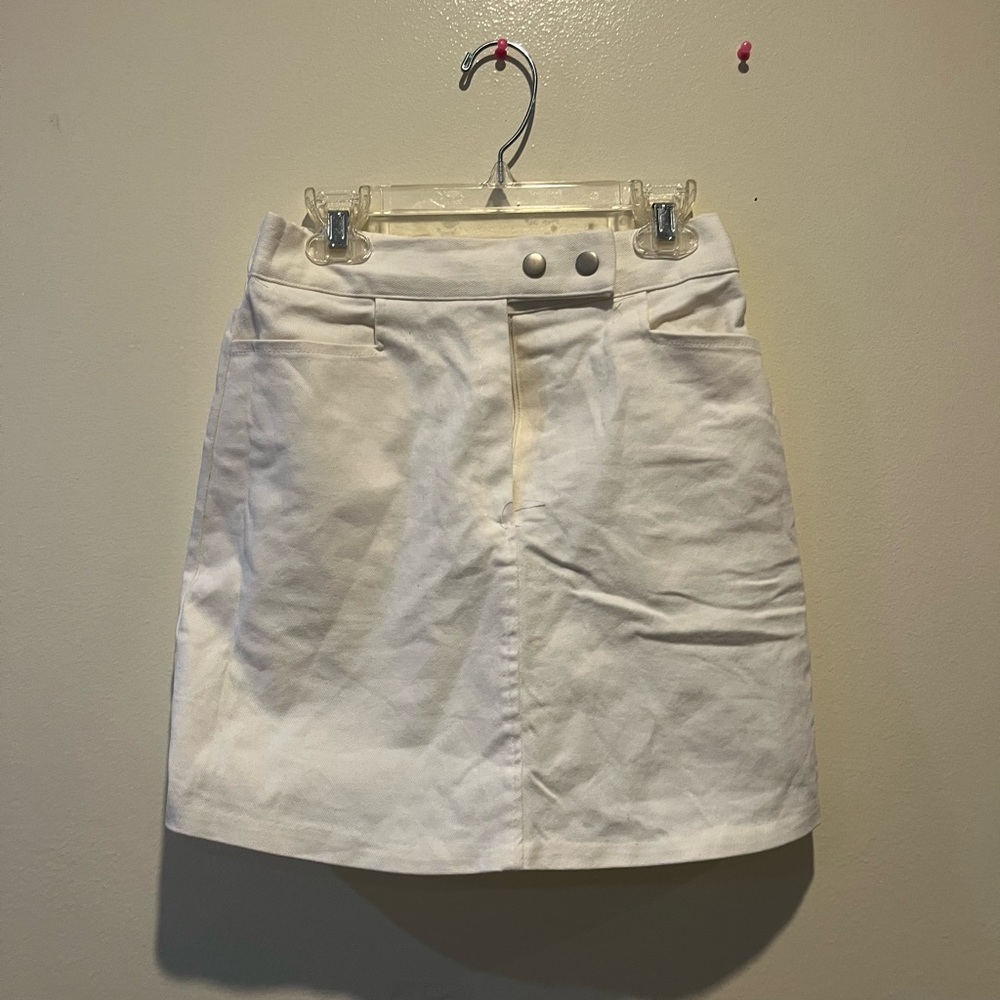 White Women's Mini Skirt from Korea